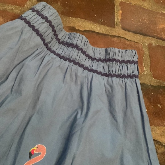 Monsoon Girls Flamingo Skirt SIZE 12-13 Yrs Elastic Waistband - Picture 3 of 6